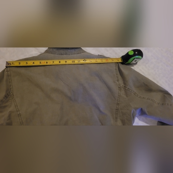 Levi's Olive Green Military Jacket - Picture 6 of 7